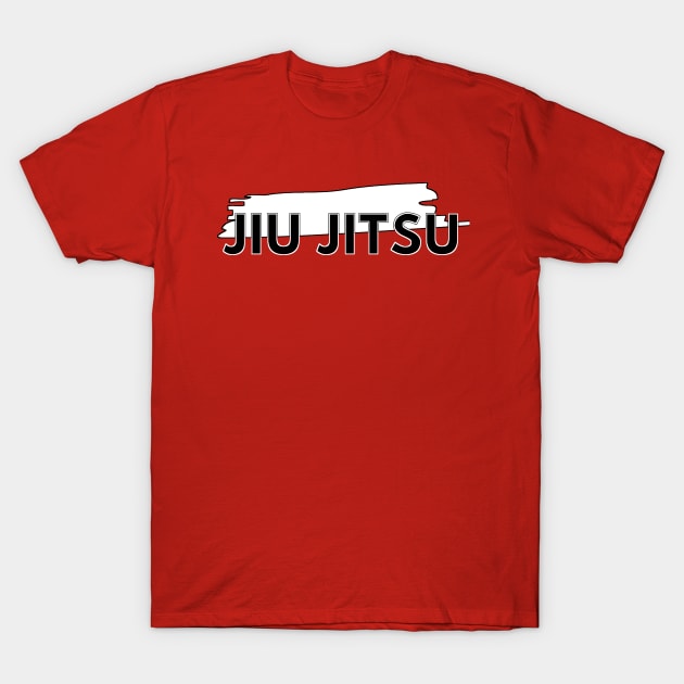 BJJ White Belt Brazilian Jiu Jitsu T-Shirt by HootVault